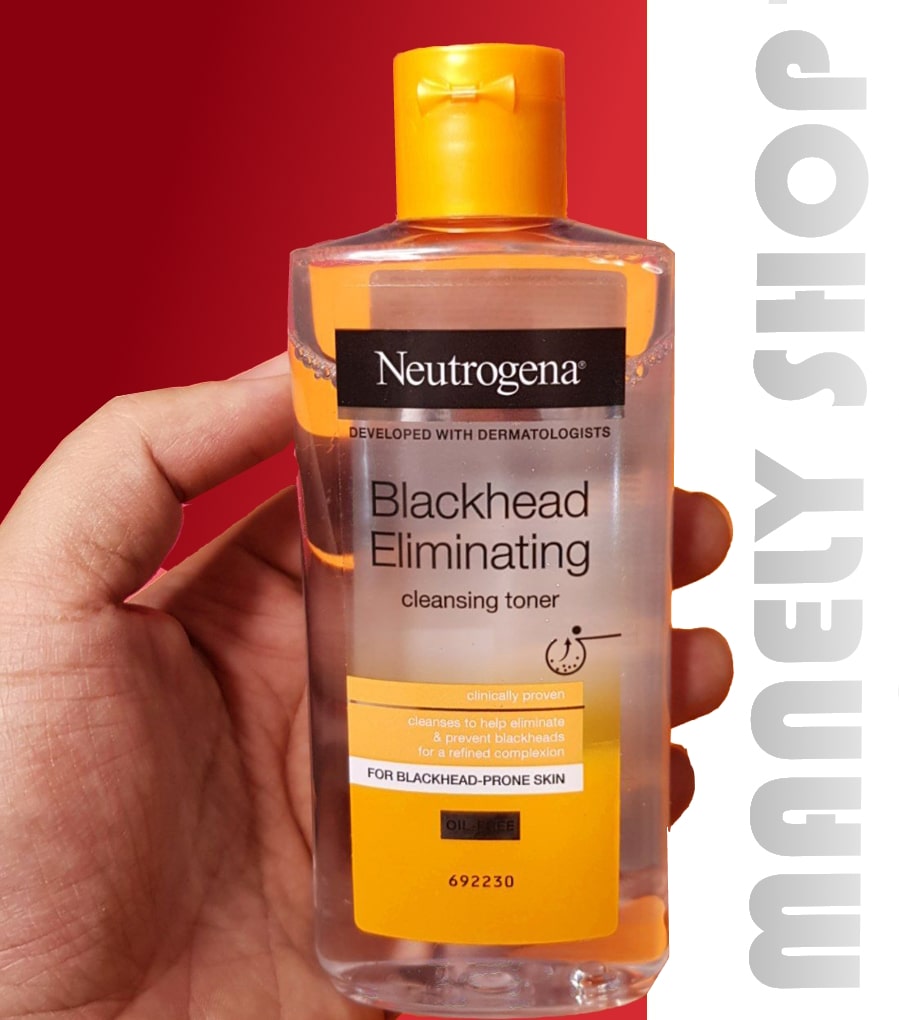 تونر ضد جوش سر سیاه نوتروژینا اصل Neutrogena Blackhead Eliminating Cleansing Toner
