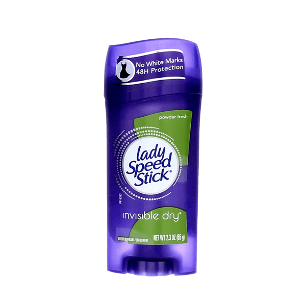 مام صابونی لیدی اسپید استیک مدل پادر فرش 65 گرم اصل Lady Speed Stick Deodorant Invisible Dry Powder Fresh